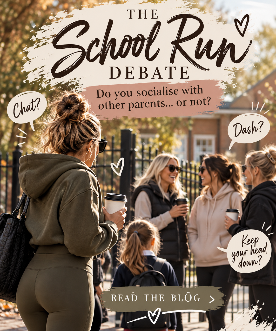 The School Gate Debate: Are We Making Friends or Just Doing Drop-Off?