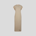 Go Yum Mum Extended Shoulder Midi Dress
