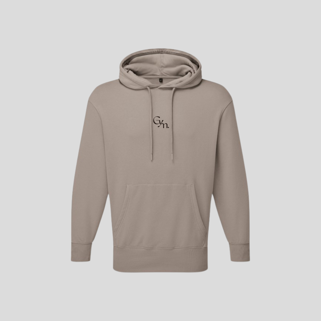 Go Yum Mum Recycled Cotton Hoodie - Stone