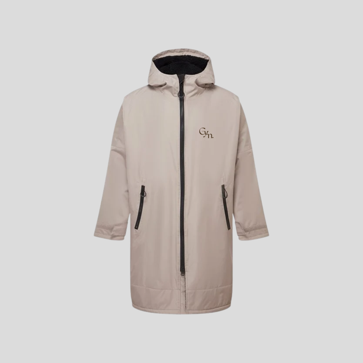 All-Seasons Waterproof Changing Robe - Stone/Black