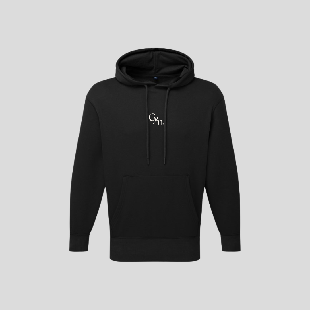Go Yum Mum Recycled Cotton Hoodie - Black