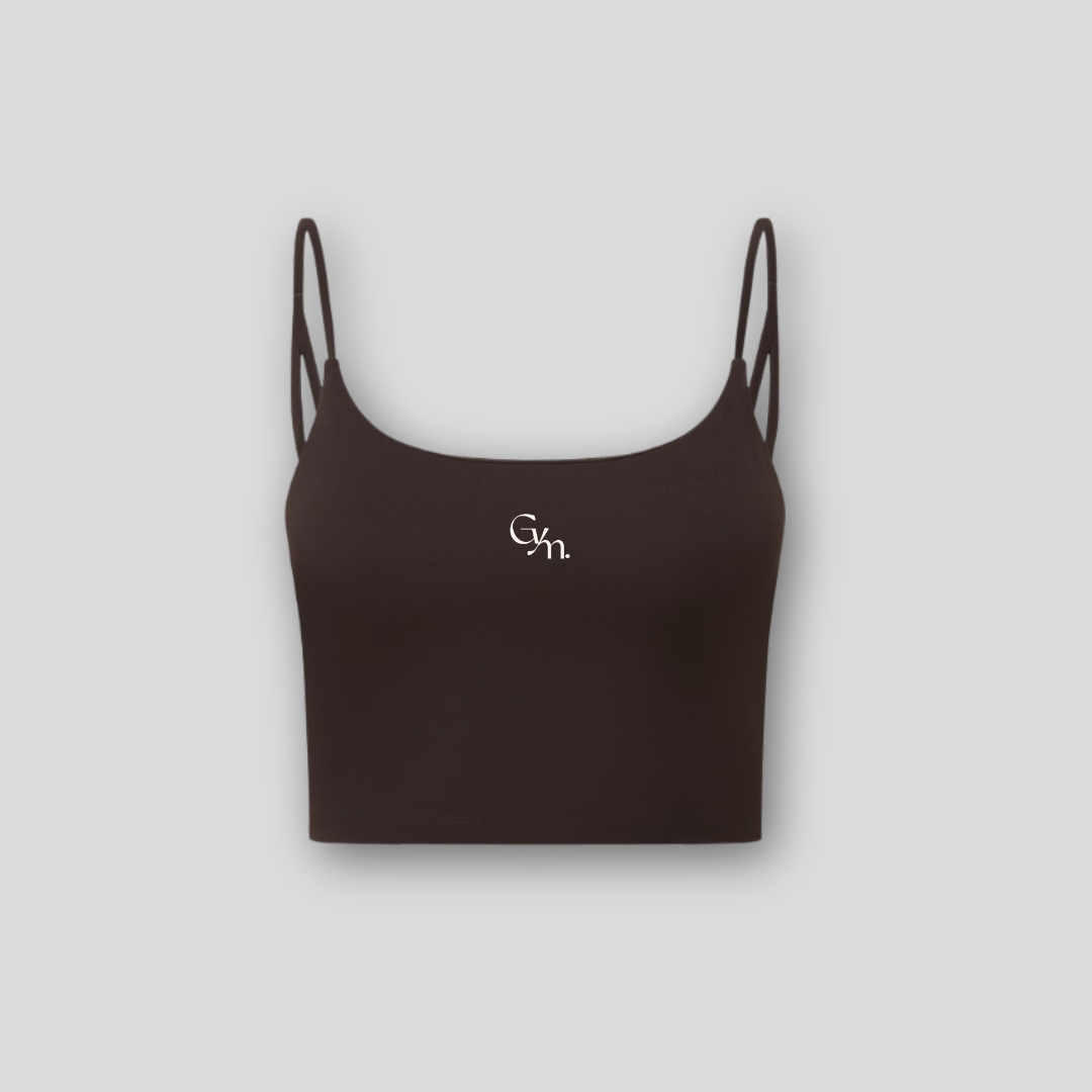 Go Yum Mum Recycled Luxe Sports Bra - Chocolate