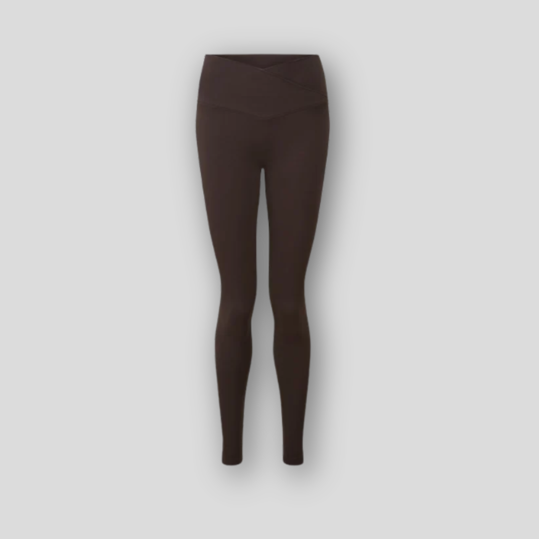 Go Yum Mum Recycled Luxe Leggings - Chocolate