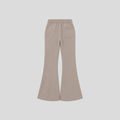 Go Yum Mum Wide Leg Joggers - Stone