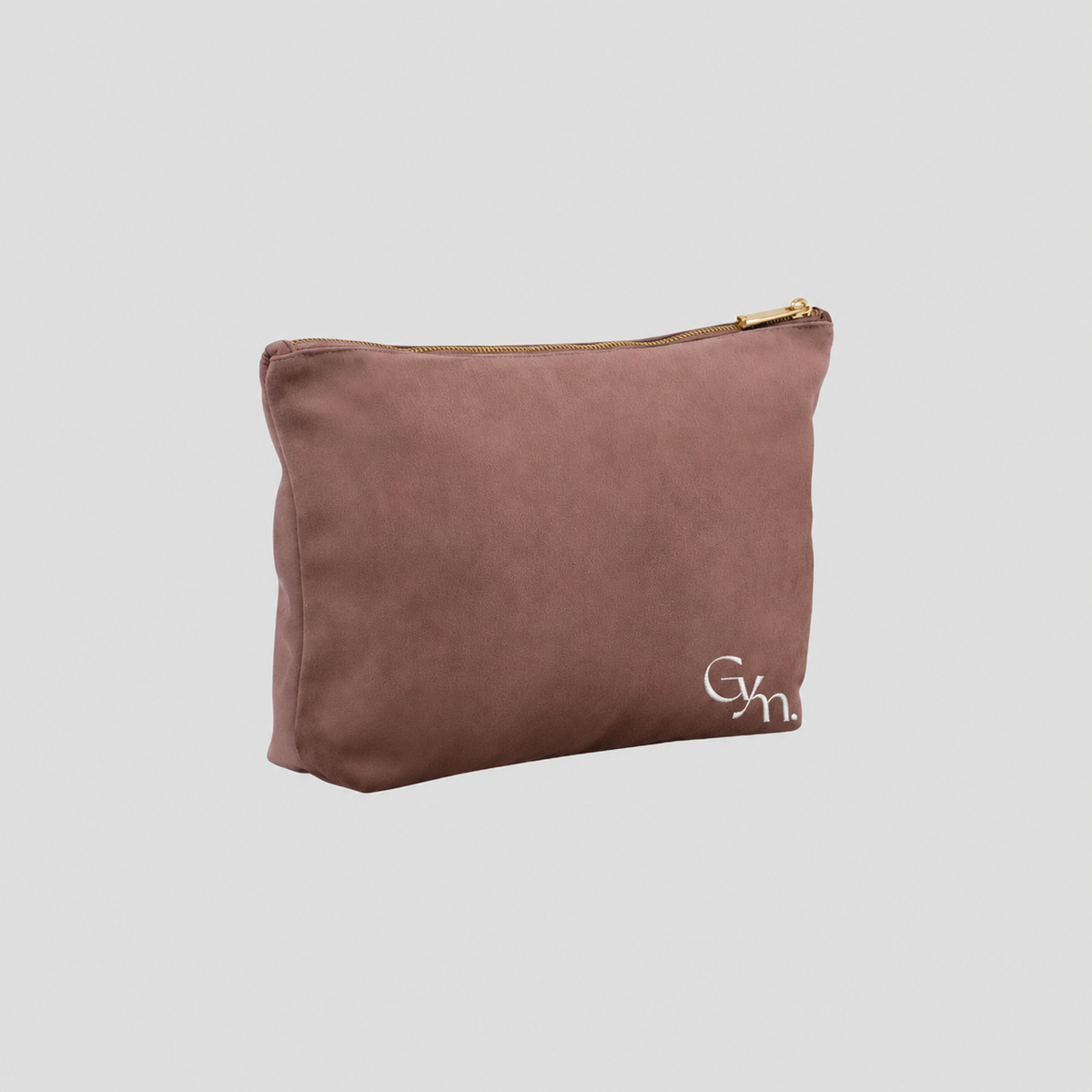 Go Yum Mum Velvet Accessory Bag - Rose Quartz